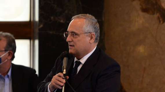 Lotito ai tifosi della Lazio: "Mai cambiata proprietà come Roma o Inter, siamo stabili"