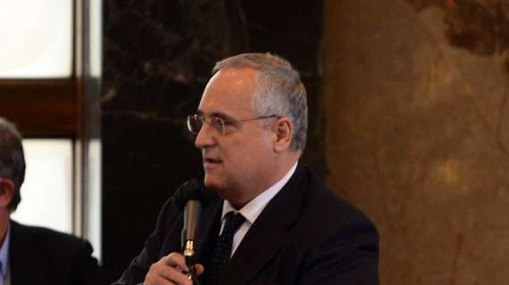 Lotito: "Lo scorso anno Lazio seconda perché ci ha creduto, non per le défaillance altrui"