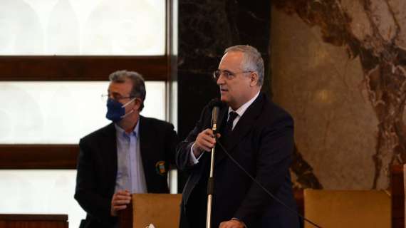 Lotito: "Sorpreso da Inter-Roma? Non mi interessano le altre, ho già i miei problemi"