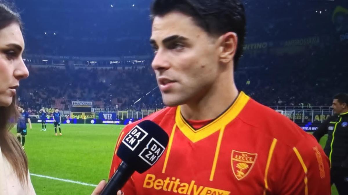 Lecce, Sottil al 45': "L'Inter è una grande squadra, dobbiamo tenere lo stesso atteggiamento del primo tempo"