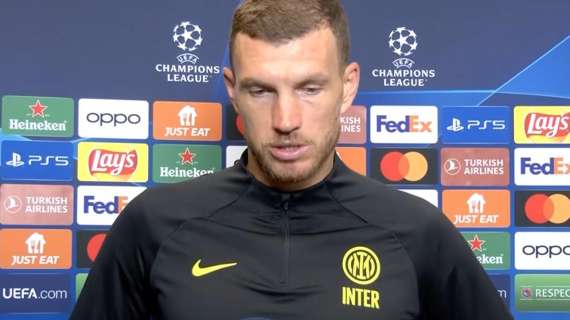 Dzeko a Mediaset: "Non sono preoccupato per le tre sconfitte, siamo una squadra forte"
