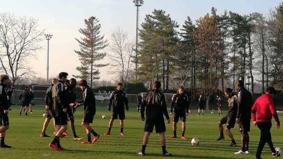 Qui Milan - Rossoneri subito al lavoro per il derby