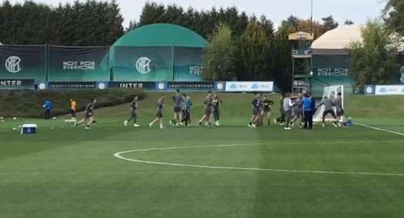 VIDEO - L'allenamento dell'Inter pre Borussia Dortmund