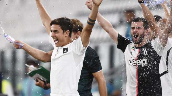 Juve, Dybala avvisa le avversarie: "Pensiamo già al decimo scudetto di fila"