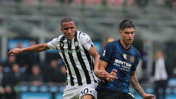 Udinese, Becao: "Contro squadre come l'Inter gli errori si pagano"