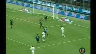 VIDEO - LA PARTITA DEL GIORNO - 28/08/2005 - Adriano tris al Treviso, il portiere avversario è un giovane... nerazzurro