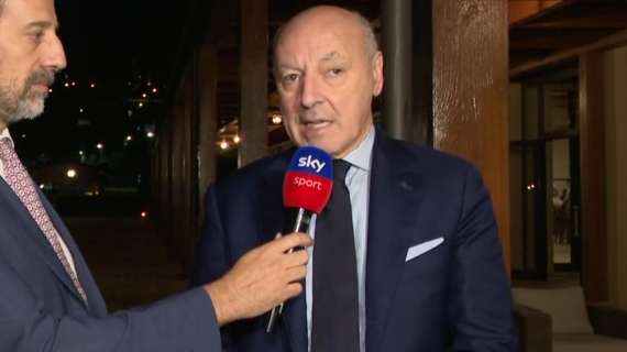 Marotta a Sky: "Contento di Inzaghi. Lautaro? Spero possa essere la bandiera dell'Inter per tanti anni"