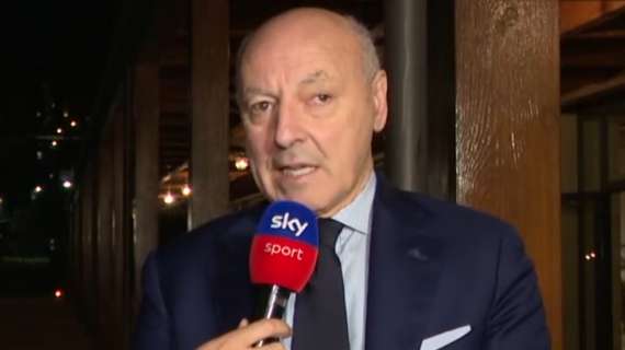 Marotta a Sky: "Derby d'Italia evento di rilevanza internazionale. Noi favoriti per lo scudetto? La Juve non è il Borgorosso..."