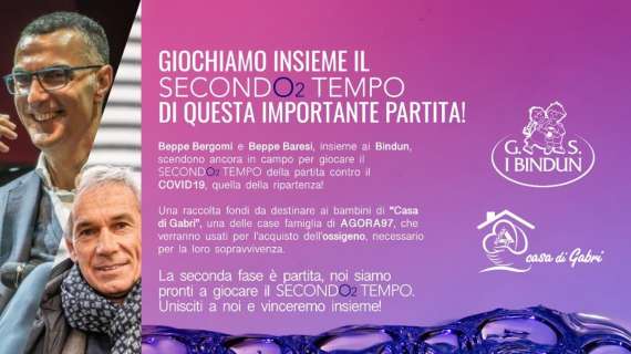 "Giochiamo il secondo tempO2": l'iniziativa benefica di Bergomi e Baresi. Ecco come aderire