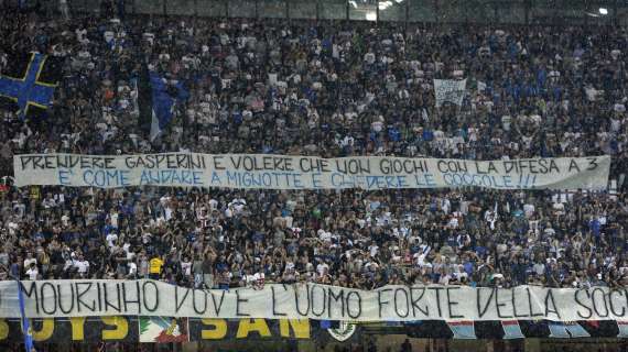 Curva Nord, dopo la tempesta ecco l'urlo d'amore...