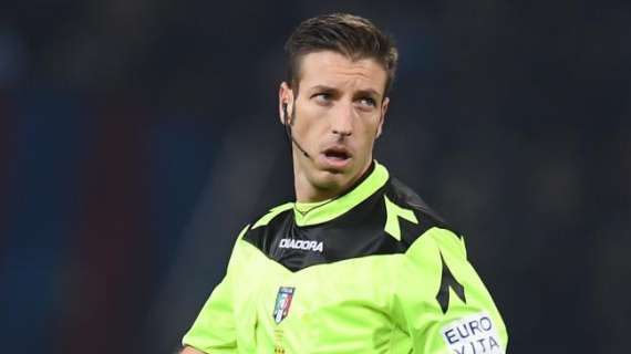 Inter-Roma affidata a Davide Massa. Damato al Var