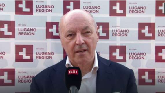 Marotta alla Rsi: "Lavoreremo per dare a Inzaghi una squadra competitiva"