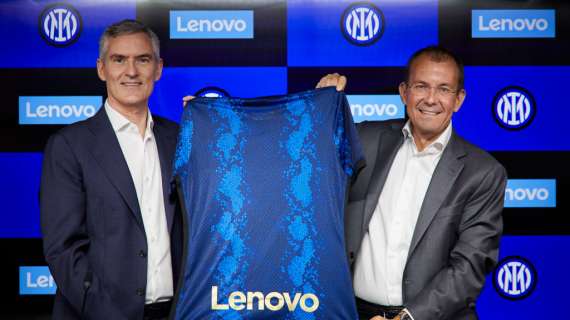 Rossi (Lenovo): "Con noi l'Inter sarà tra i club tecnologicamente più avanzati"