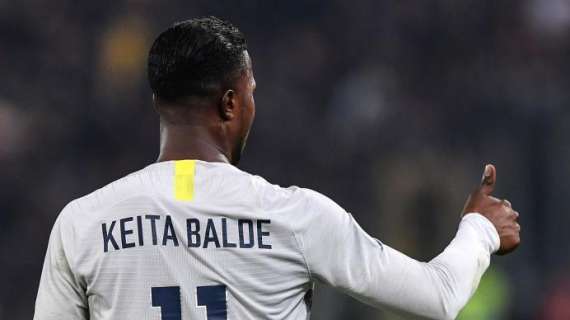 Sky - Parma-Inter, Keita Baldé scalpita: punta a rientrare tra i convocati 