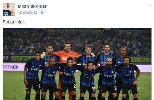 Skriniar dopo la vittoria sul Lione: "Forza Inter"