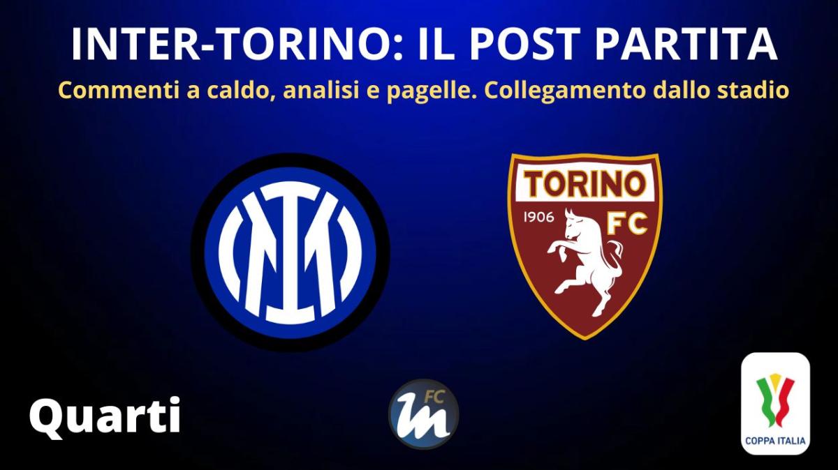 LIVE - Il POST PARTITA di INTER-TORINO: ANALISI e PAGELLE. COLLEGAMENTO dallo STADIO