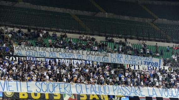 In Curva Nord si lavora alla coreografia anti-Juve