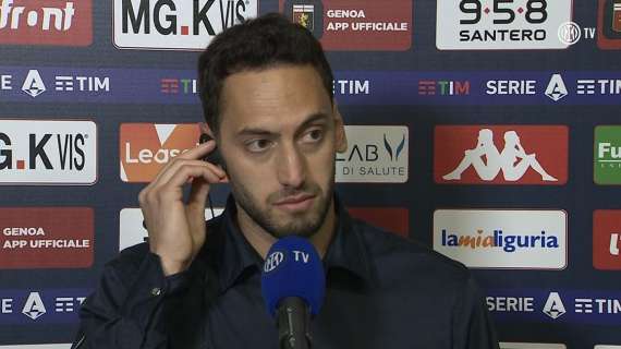 Calhanoglu a InterTV: "Periodo strano, ci manca solo il gol. Ma ora testa al derby"