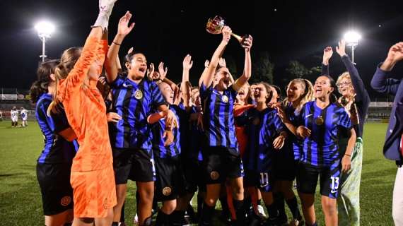 Coppa Quarenghi femminile, l'Inter vince superando il Milan in finale