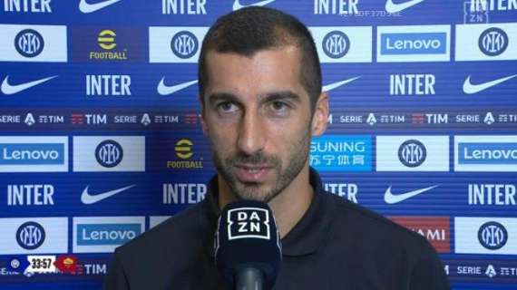 Mkhitaryan a DAZN: "Usciremo da questa situazione e saremo più forti. Inzaghi è un bravo allenatore"