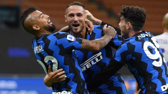Pazza Inter anche secondo Opta: sesta vittoria in rimonta nel finale di gara