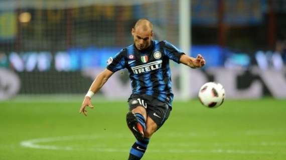 Wesley Sneijder compie oggi 38 anni. Gli auguri dell'Inter 