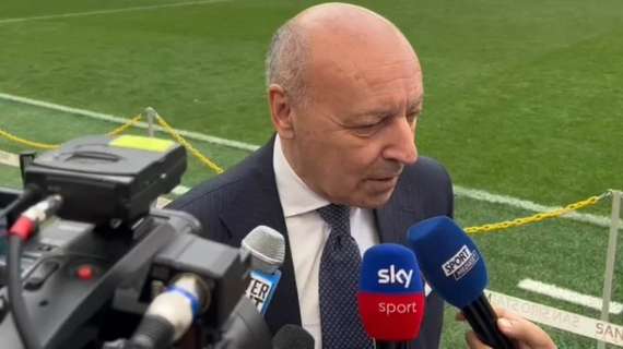 VIDEO - Marotta: "Derby oltre le aspettative? Merito di Inzaghi. Ma non ci sediamo, ritorno da giocare con forza e determinazione"