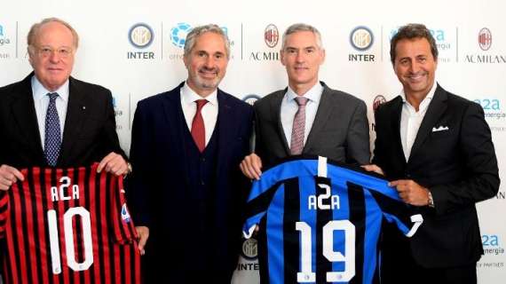 A2A Energia è Official Energy Partner di Inter e Milan. Antonello: "Ci aiuterà a raggiungere importanti obiettivi"