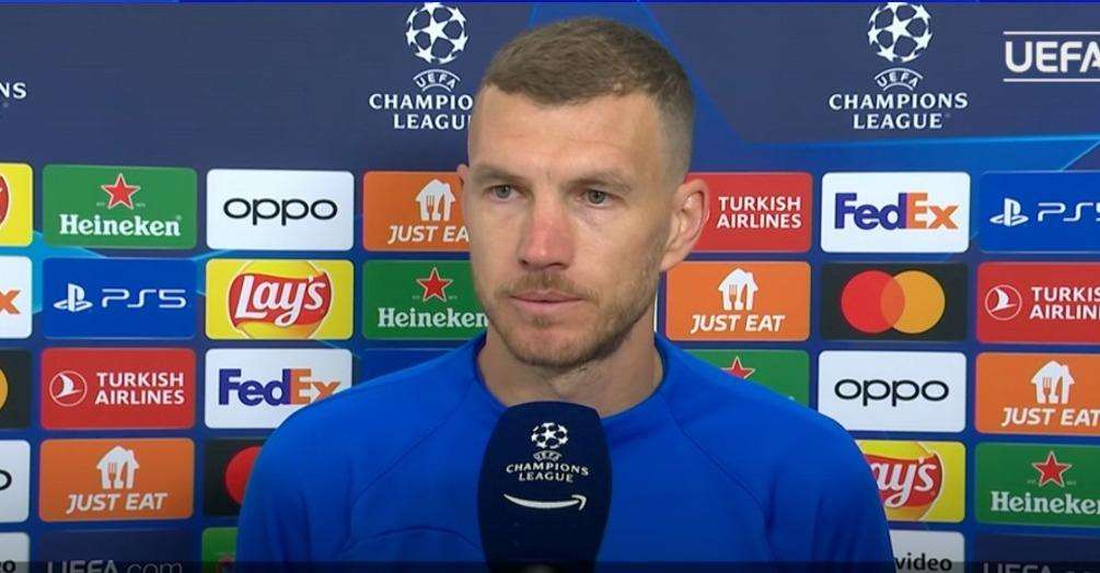 Dzeko a UEFA.com: "La concentrazione ci ha ripagati. L'importante è aiutare la squadra a prescindere dal gol"