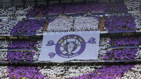 San Siro verso la finale: la Nord ai tifosi del Real