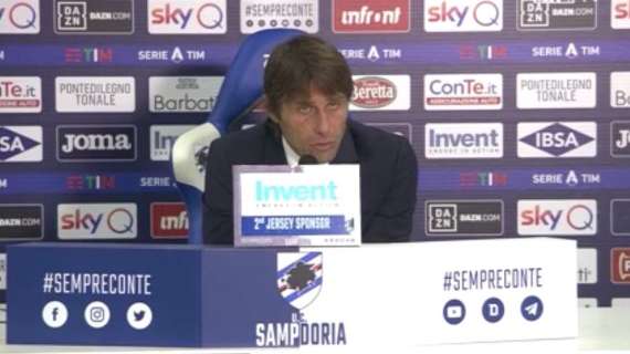 Conte in conferenza: "Adesso testa al Barça. Per questi ragazzi darò tutto perché loro danno tutto per me"