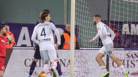 Altra vittoria esterna: il Lecce sbanca il Franchi, La Mantia manda al tappeto la Fiorentina