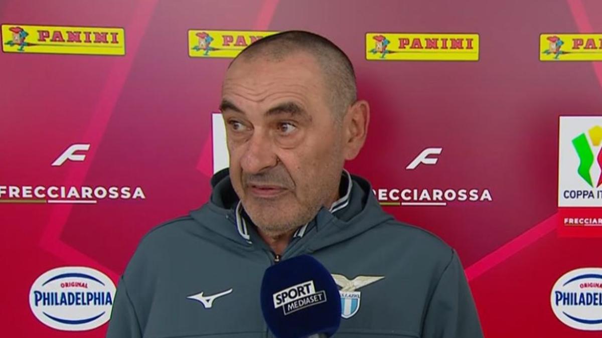 Lazio, Sarri a SM: "Inter, vittoria meritata ma con molta complicità nostra"