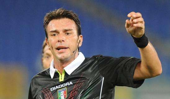 Inter-Pescara, cambia l'arbitro: Celi e non Russo