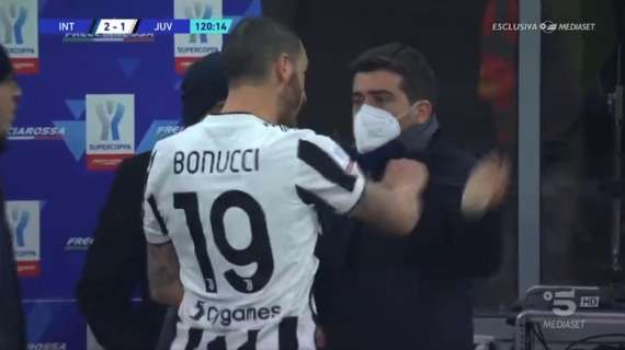 Caso Bonucci, multa di 10 mila euro al difensore. Ammenda anche all'Inter