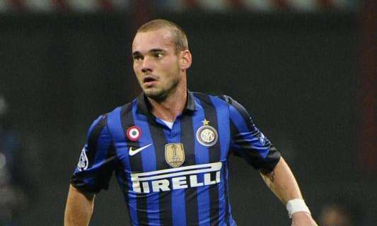 Le condizioni di Sneijder fanno sorridere Ranieri