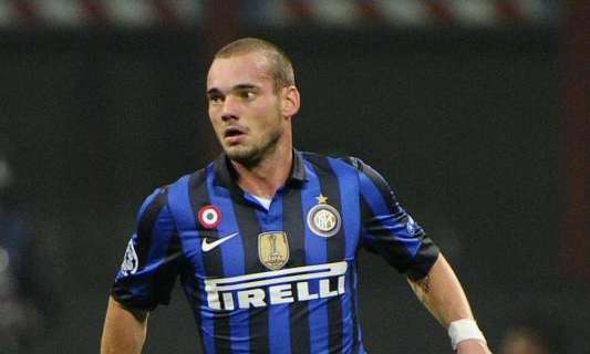 Sneijder verso il derby: "Buon allenamento, ora..."