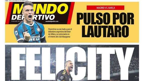 Prima MD - Real-Barça, duello per Lautaro