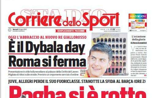 Prima CdS - Pogba si è rotto: serve l'intervento? Roma si ferma, c'è il Dybala day