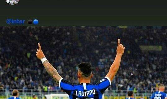 Lautaro su Instagram fa sperare i tifosi dell'Inter: esultanza a San Siro e dedica tutta nerazzurra