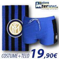 Offerta per l’estate: costume e telo mare Fc Inter a 19,90€ sul nostro store online