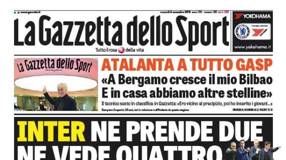 Prima pagina GdS - Inter, che pasticcio a Southampton. Quattro nomi per il dopo De Boer