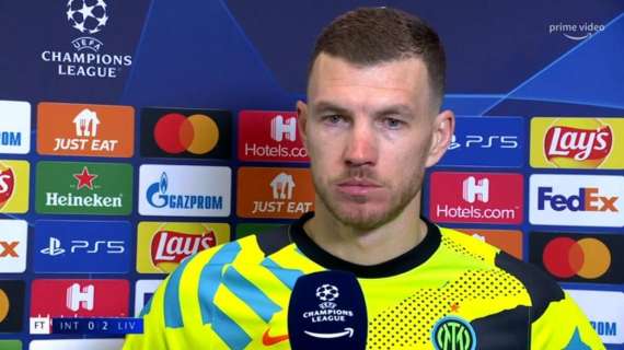 Dzeko: "Peccato uscire sconfitti dopo una gara così. Abbiamo provato di tutto"