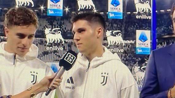 Juve, Adzic a DAZN: "Per me è un sogno fare un gol così importante. Lottiamo per lo scudetto"