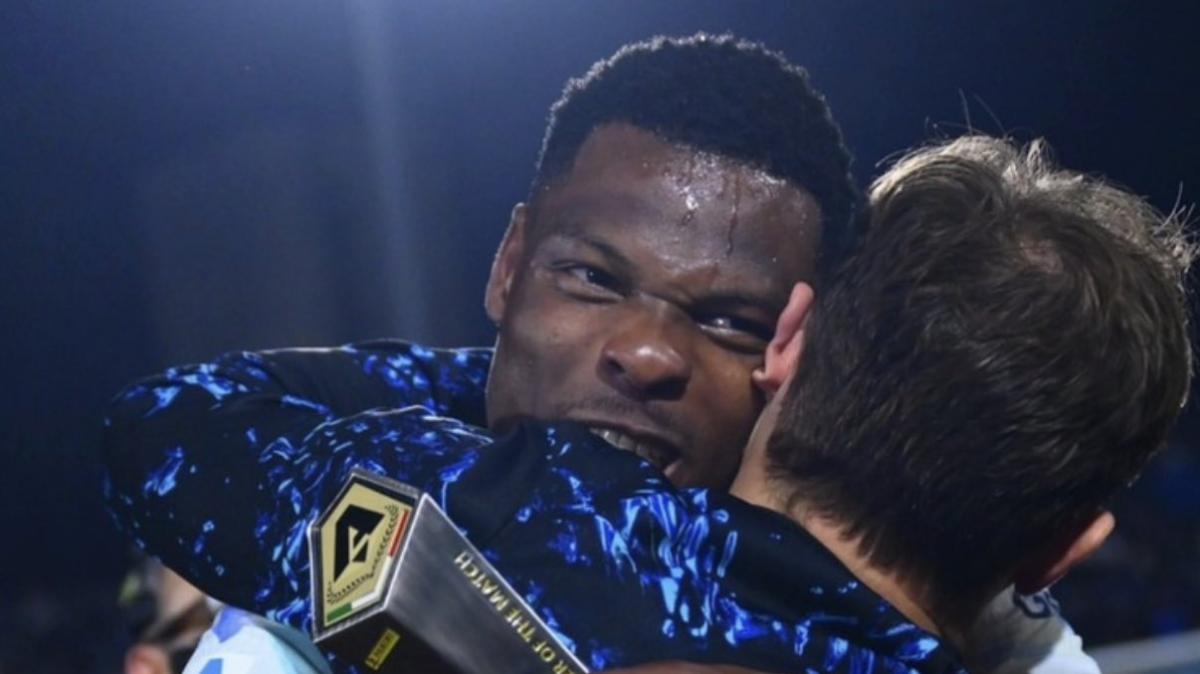 Dumfries MVP a Como, Perisic si complimenta a modo suo con l'amico