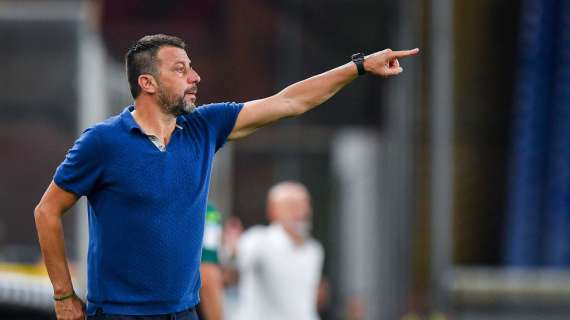 Samp, D'Aversa: "Allenatori e arbitri, dobbiamo calmarci tutti"