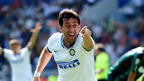 Milito il primo colpo del 2014: con il Principe è in arrivo un cambio tattico