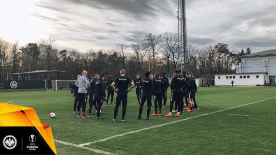 Qui Eintracht - Rifinitura: out Rebic, Abraham in parte col gruppo