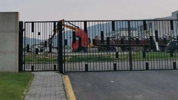 FOTO - Jiangsu Suning, 'this is the end': in fase di demolizione il centro sportivo