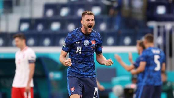Slovacchia, Skriniar esulta: "Felici di iniziare l'Europeo con una vittoria"